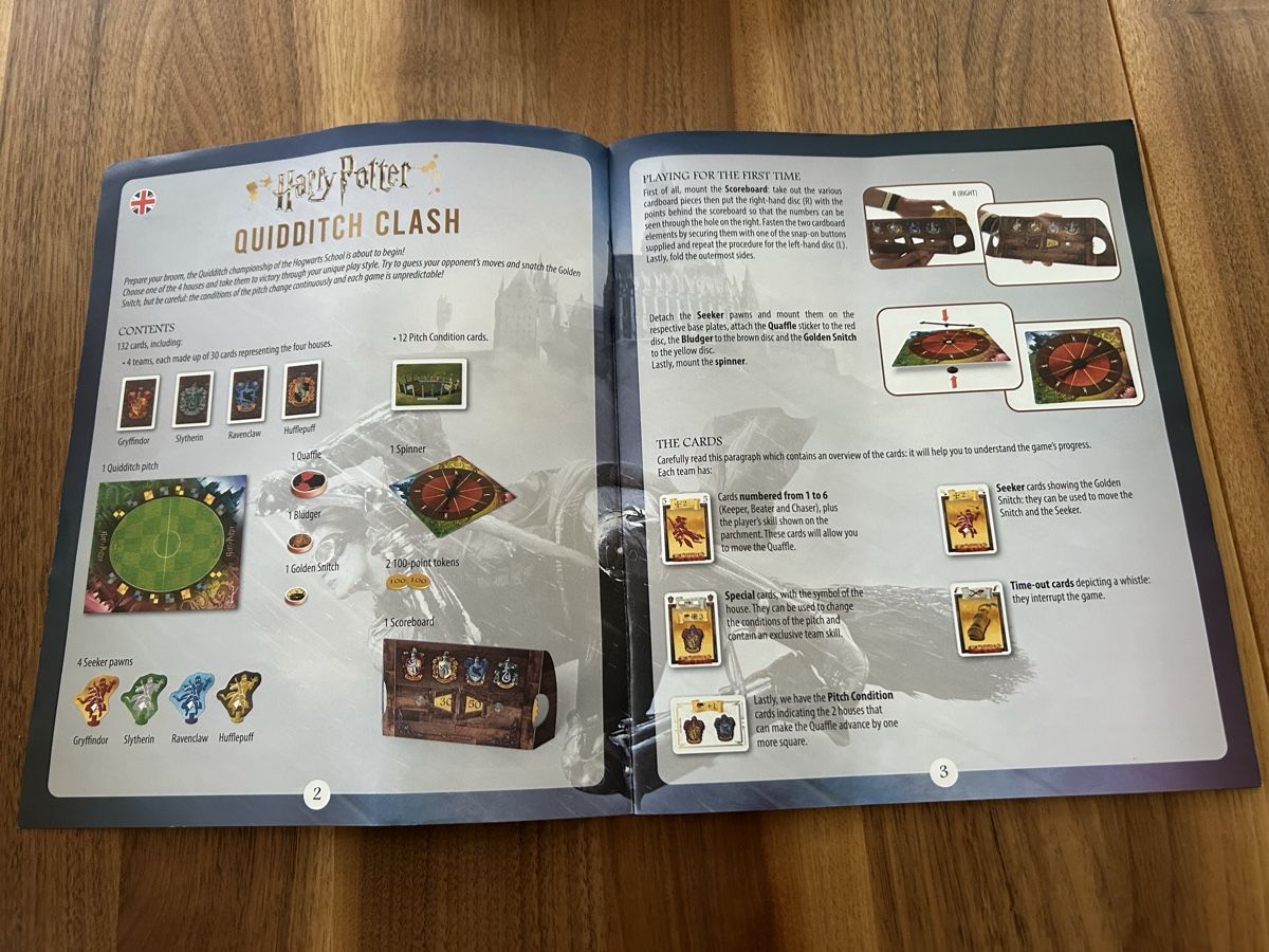 Clementoni Giochi: Harry Potter Quidditch GESELLSCHAFTSSPIEL – Nuovo (secondo la descrizione) da Luzern venduto da HuberRenat 3