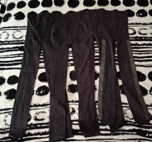 4x Damenstrumpfhosen(Leggins) ohne Füsse gr.ca.S/M