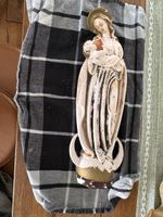 Madonna mit Kind Figur aus Keramik