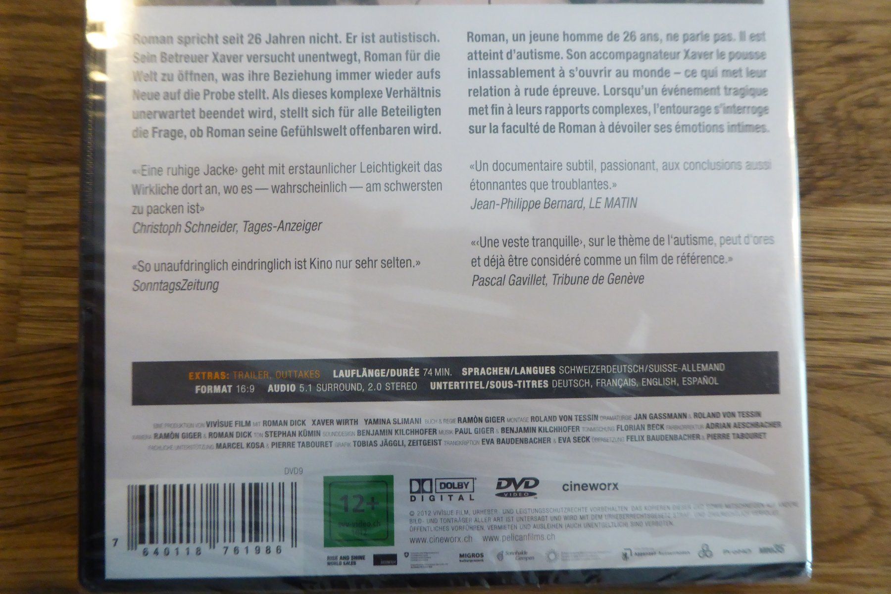Tutti i DVDs: DVD Eine ruhige Jacke – Nuovo e nell'imballaggio originale da Allschwil venduto da Summelsarium 2