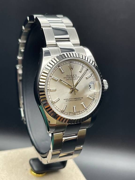 Rolex Orologi: Rolex Datejust 31 Ref. 178274 Oyster Silver index Dial – Usato da Lugano venduto da luganotopwatches 3