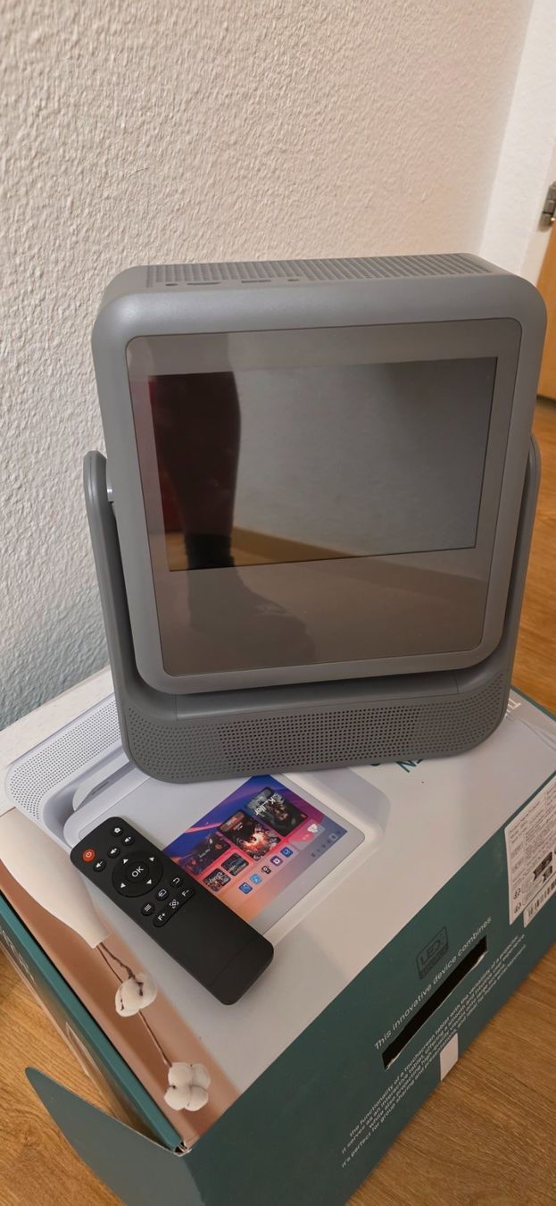 Proiettori: Gimbel Smart Projektor Mit Touchscreen – Nuovo e nell'imballaggio originale da Ulisbach venduto da Old_Science 3