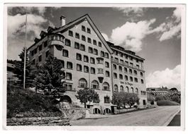 St. Moritz, Hotel La Margna, gelaufen 1955