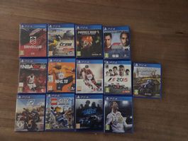 Verschiedene Playstation 4 Games