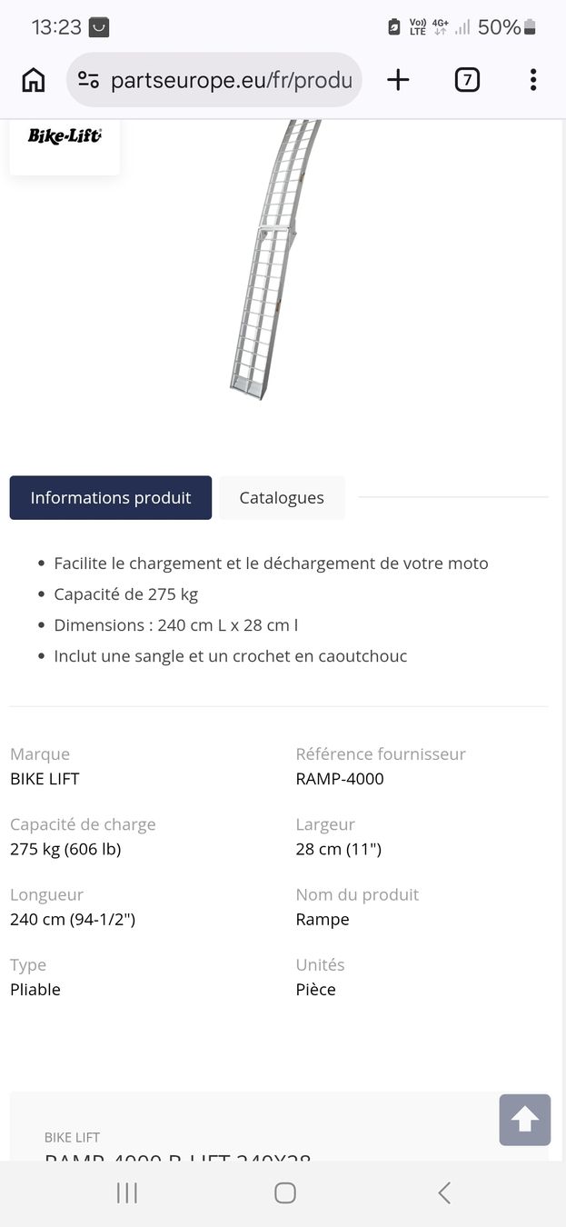 Rampe di accesso: Rampe de chargement moto – Nuovo (secondo la descrizione) da Le Locle venduto da CHEGUA 5