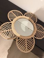 Rattan-Blumenspiegel 