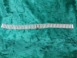 gebrauchte Gay Freres Vintage 16 mm Edelstahl Armband