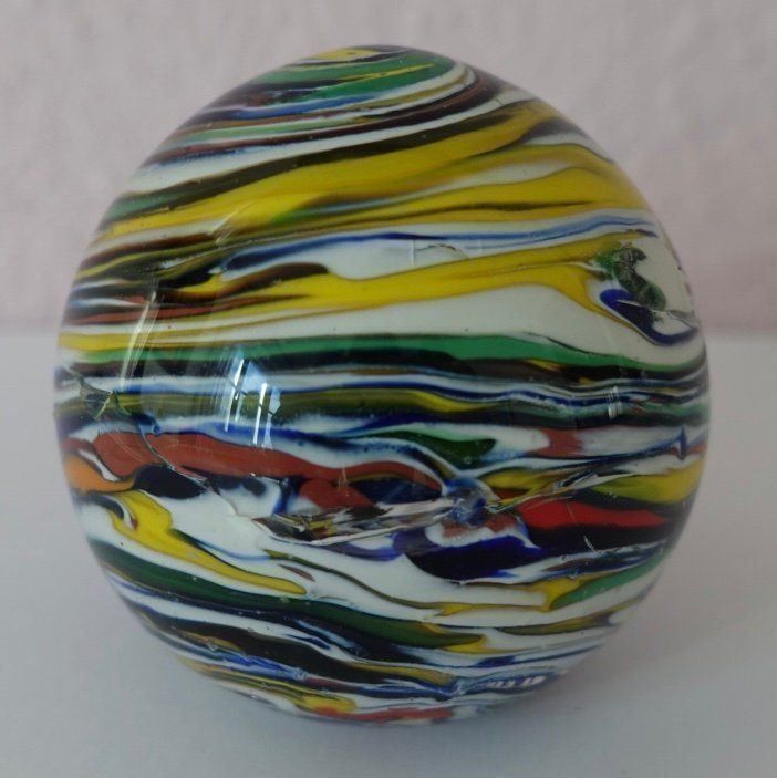 Bicchieri: Paperweight - alt - einzigartige Färbung _ Glas Ei – Usato da Adliswil venduto da MeDuMe 1