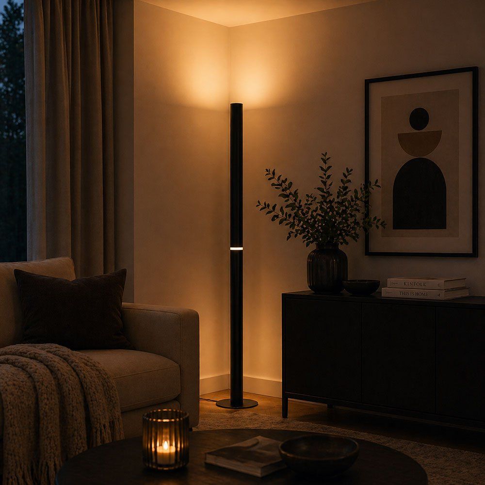 Lampade: Dimmbare SORIA LED-Stehlampe in schwarz – Nuovo e nell'imballaggio originale da Sissach venduto da mondilux 5