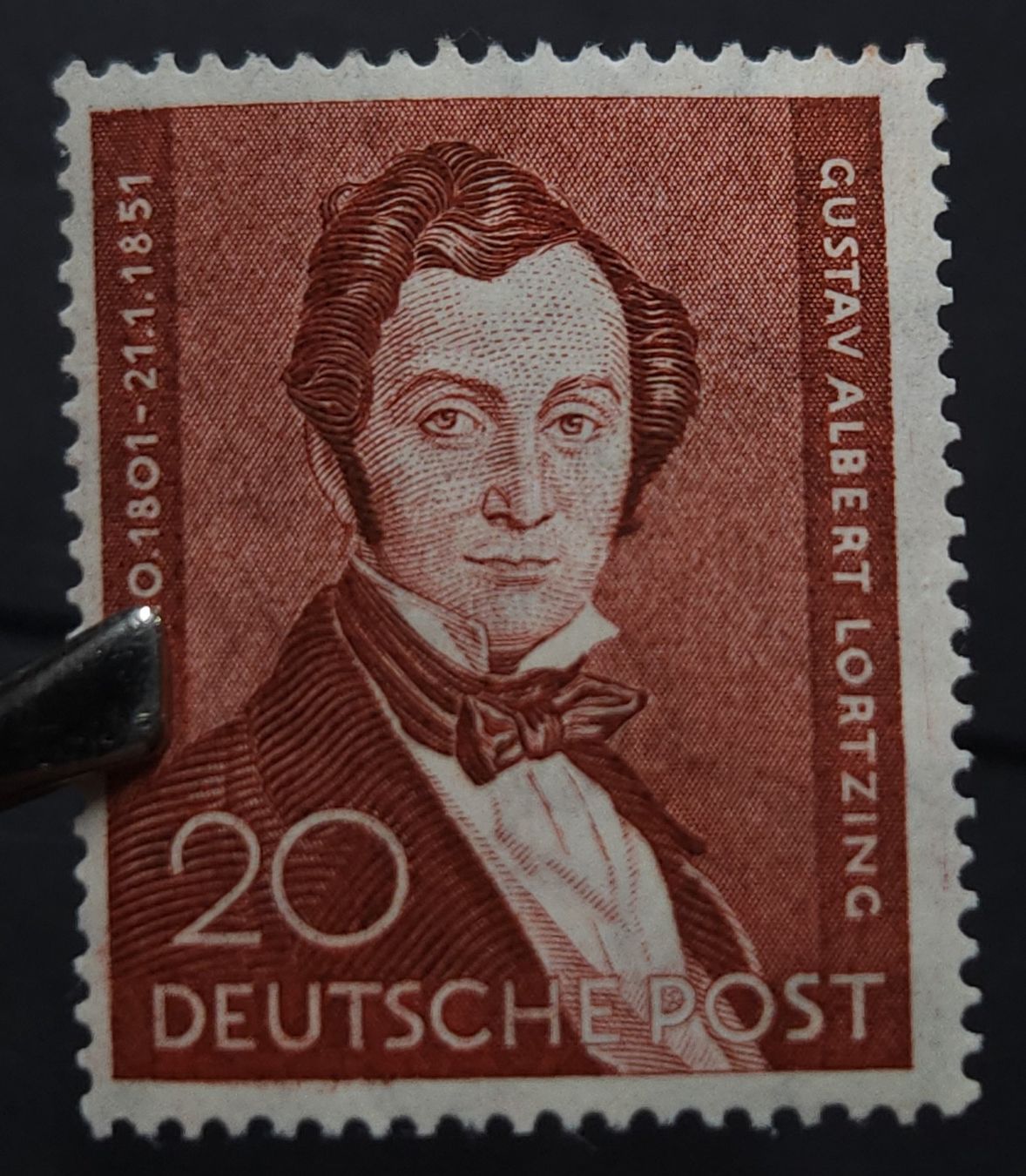 Alle Briefmarken: Berlin Albert Lortzing Mi-Nr.74 Postfrisch Einwandfrei – Neu (gemäss Beschreibung) aus Kriens von Nidfeld45