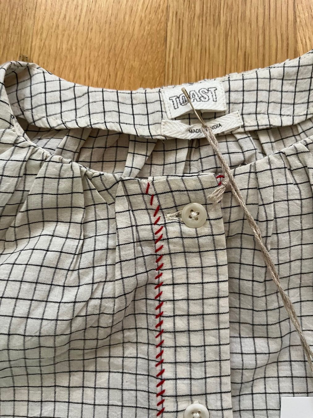 Toast Camicette: TOAST Graph Check Bluse S – Nuovo (secondo la descrizione) da Luzern venduto da Aleoschli 7