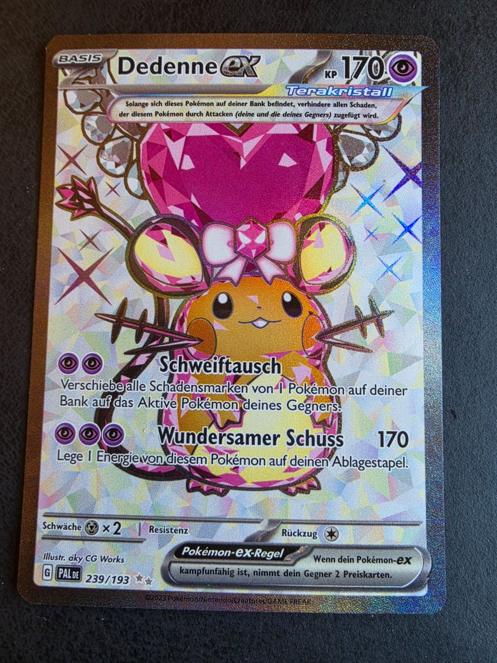 Pokémon Carte collezionabili: Pokemon Dedenne ex DE 239/139 – Usato da triesenberg venduto da wisi369
