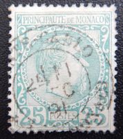 Monaco Kat. 6 gest. 1885 Kat. 80 Euro