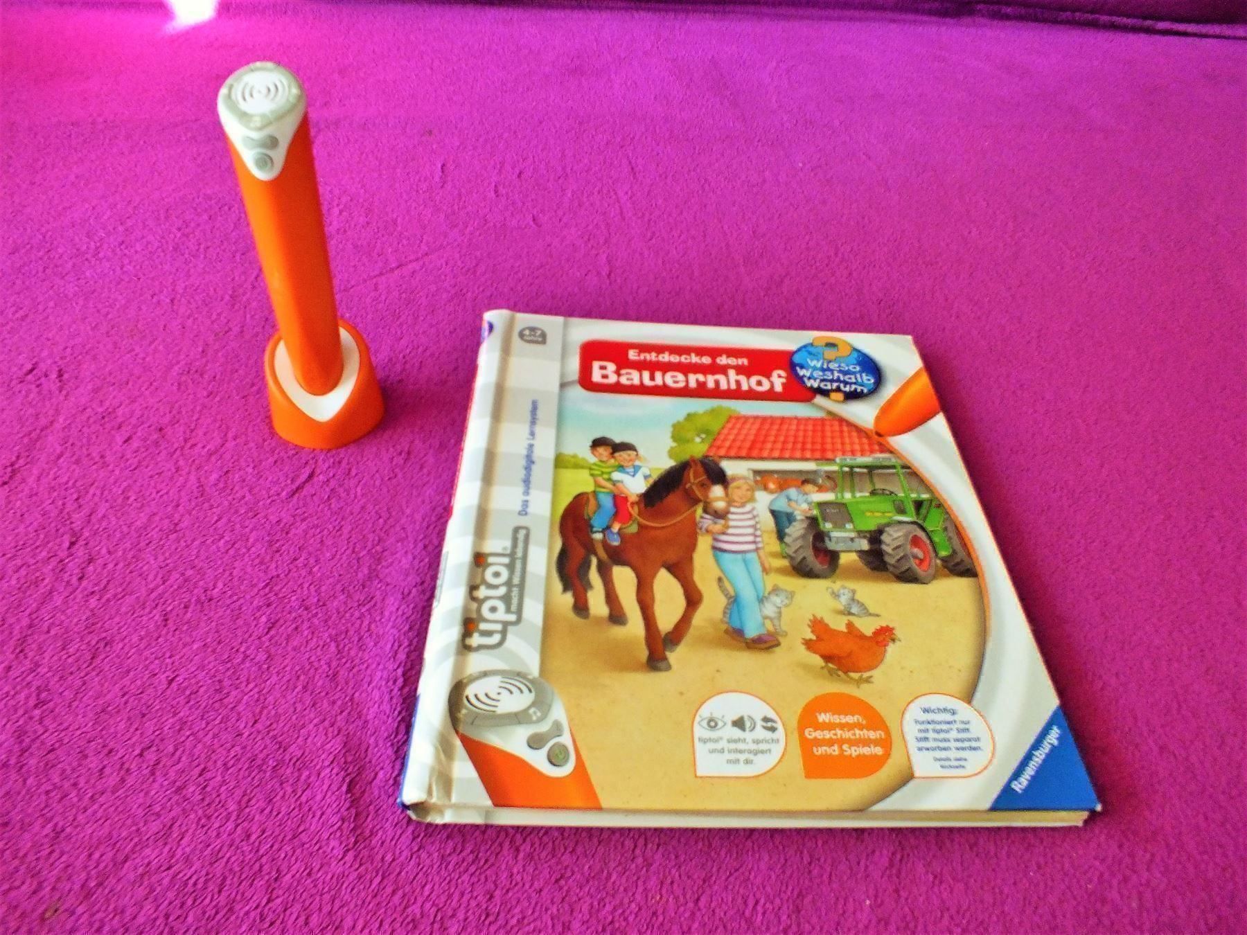 Tiptoi Giocattoli: tiptoi Starterset - Stift mit Player & Bauernhof Buch – Usato da Müllheim Dorf venduto da Seeeule01 3