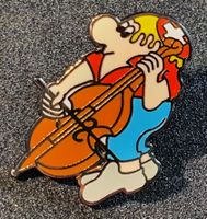 T767 - Pin Musik Gruppe Bassgeige - Cartoons Nr. 359/500