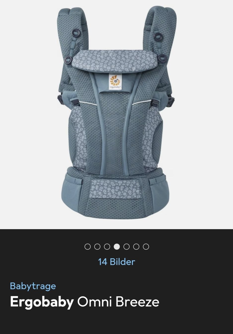 Ergobaby Bauch- & Rückentragen: Ergobaby Omni Breeze  – Neu (gemäss Beschreibung) aus Schöftland von nad_595y 5