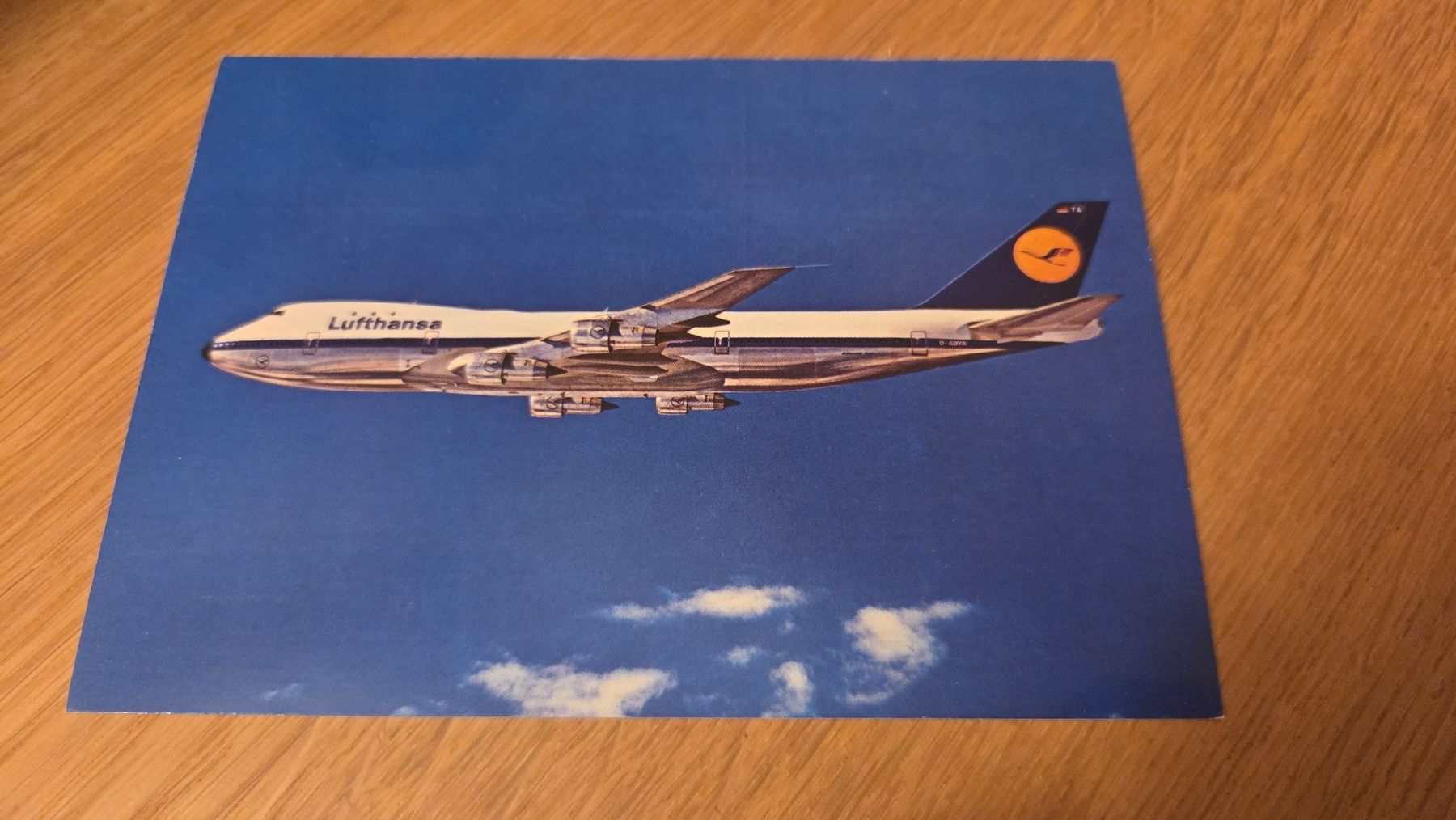 Cartes postales: Ansichtskarte Lufthansa Boeing Jet 747 – D'occasion à Arni AG par Moth68