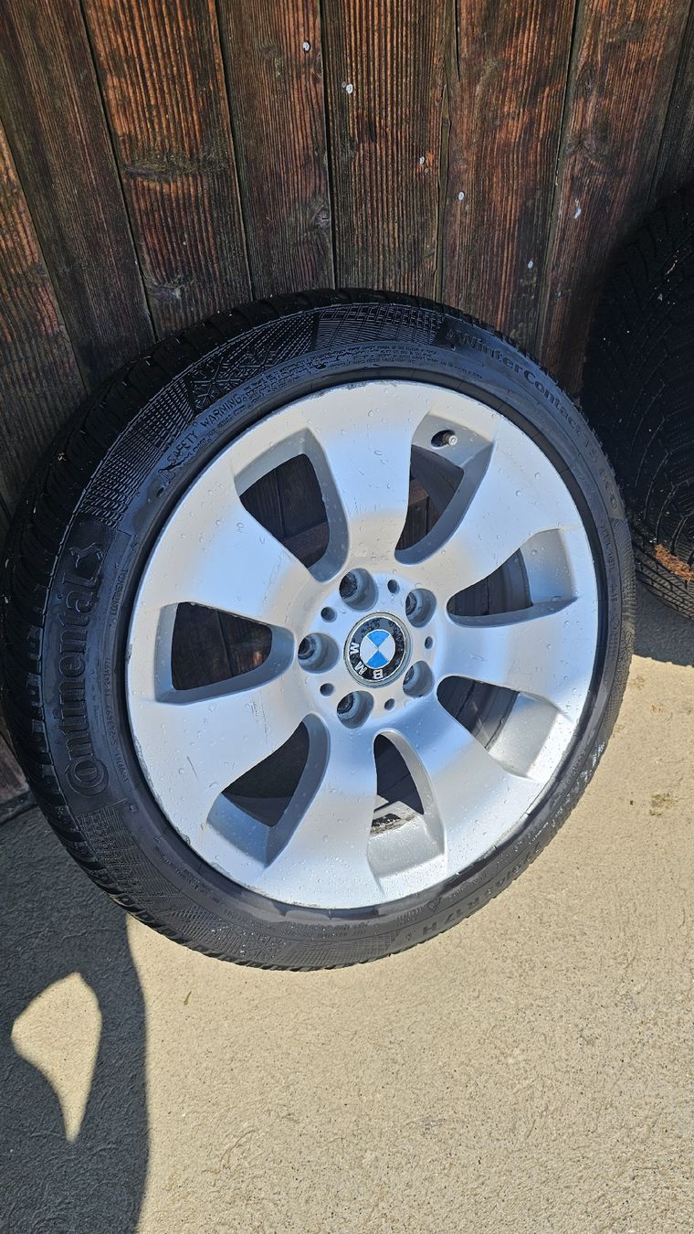 Pneus & Kompletträder: BMW E90, E91, E92, E93 Winterräder 225/45 R17  – Gebraucht aus Hochwald von msg_gy65 3