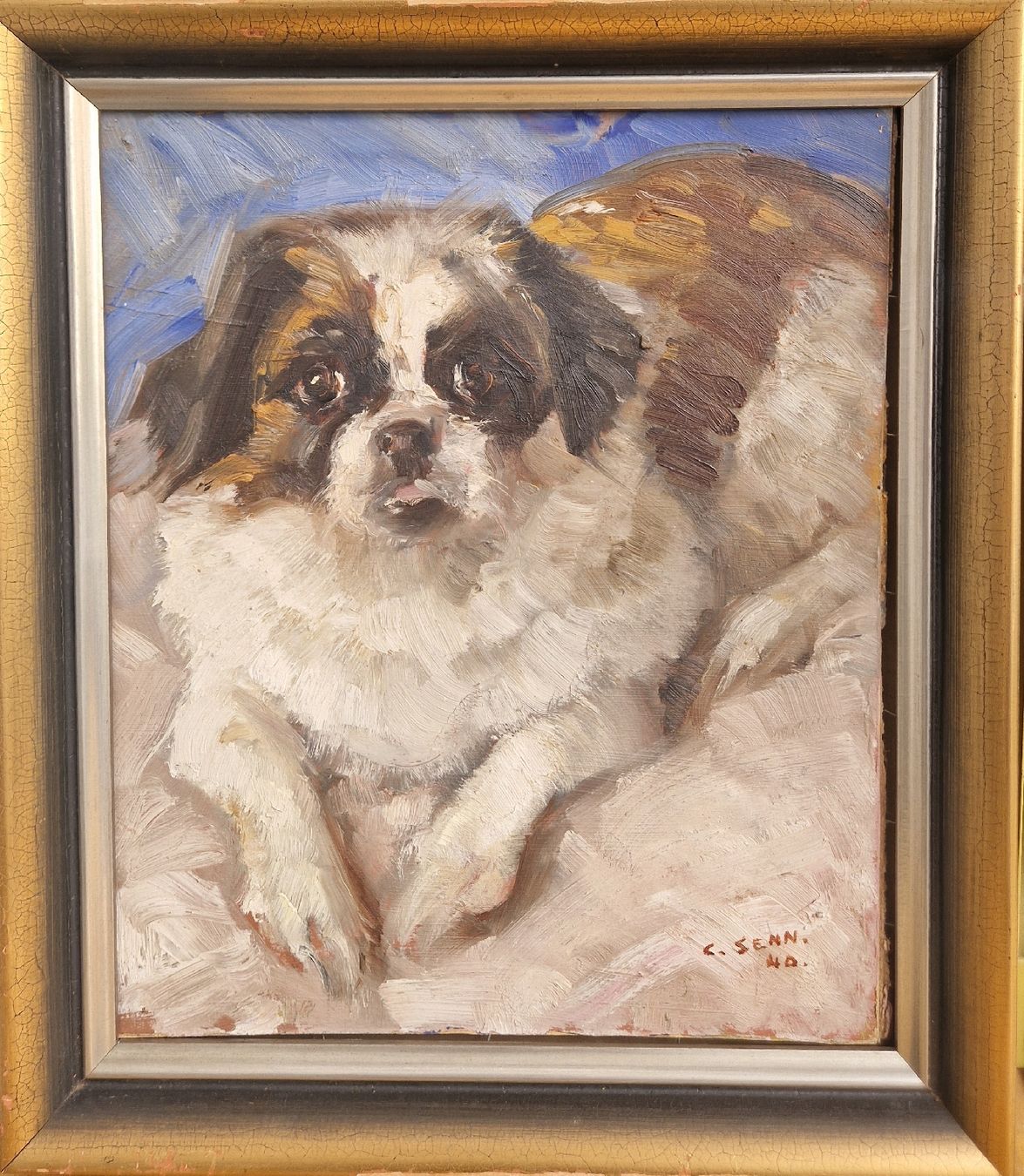 Gemälde: huile de Conrad Senn – Gebraucht aus Renens VD von vintage72