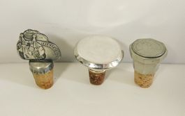 Antik und rar 3 Vintage Flaschenverschlüsse