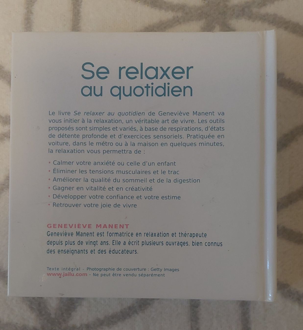 Libri: Se relaxer au quotidien – Usato da Bassins venduto da Dyva80 1