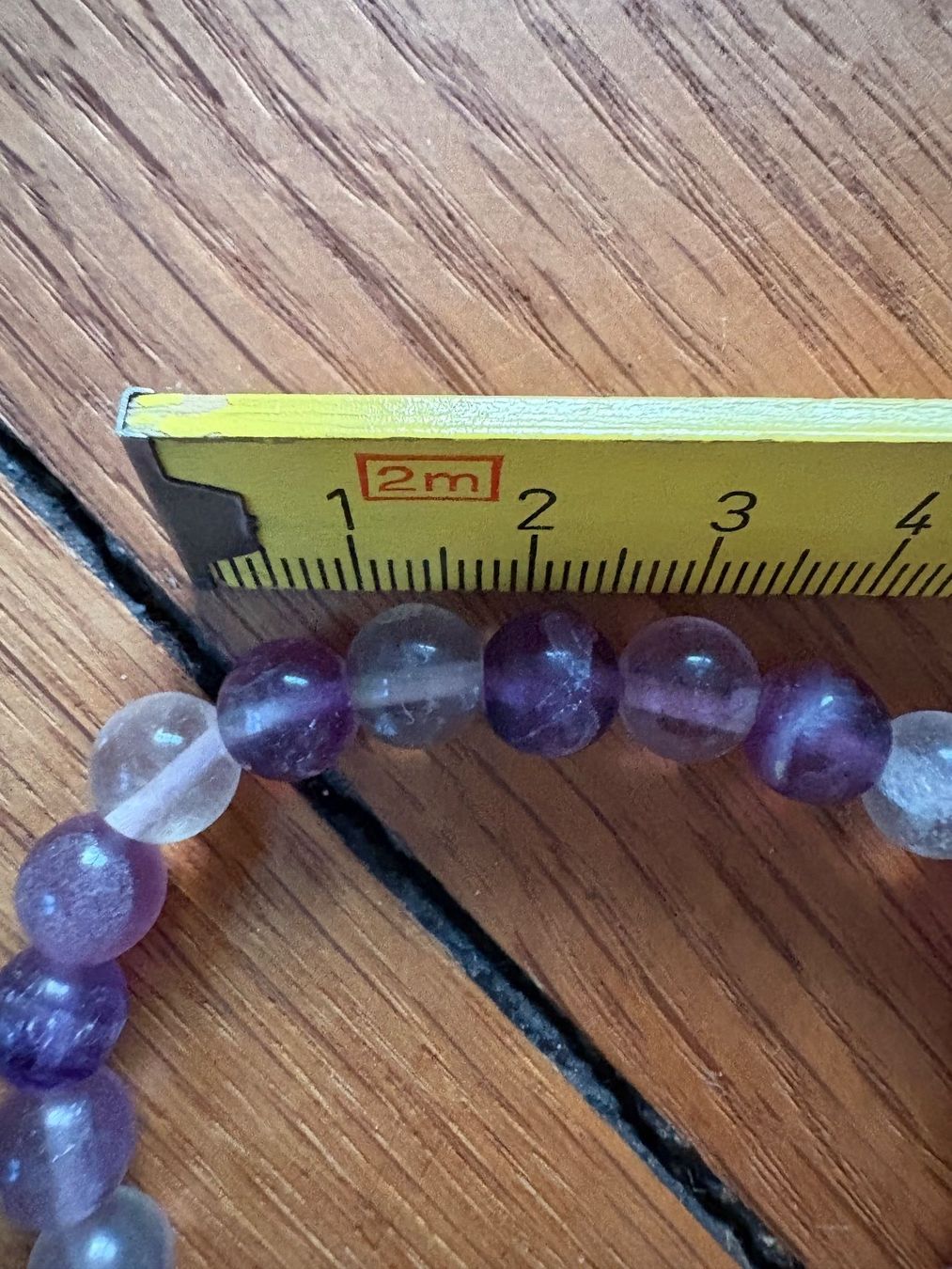 Armbänder & -reifen: Stein-Armband aus Amethyst (?) – Gebraucht aus Zürich von triangular 2