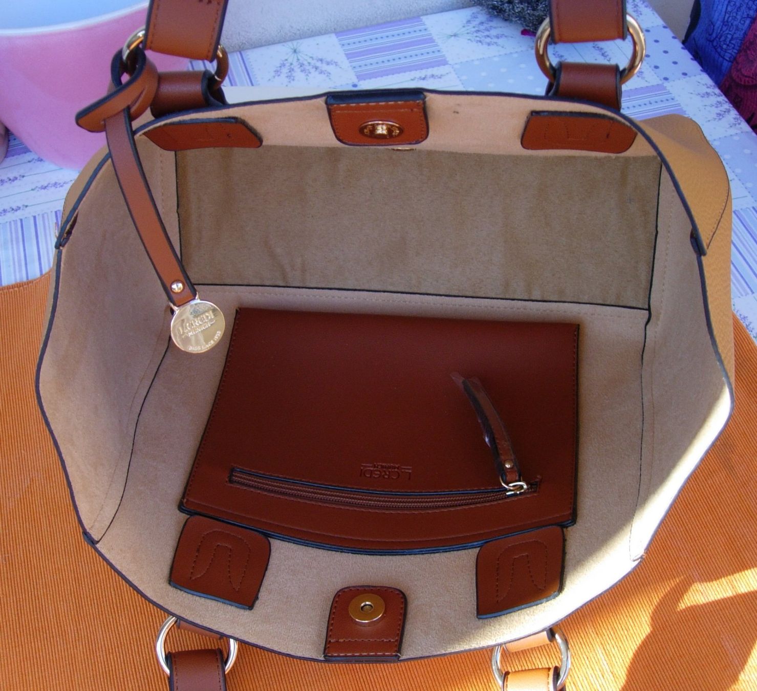 L.Credi Borse da donna: L. CREDI - SHOPPER - Damentasche - NEU – Usato da Basel venduto da Grbina64 4