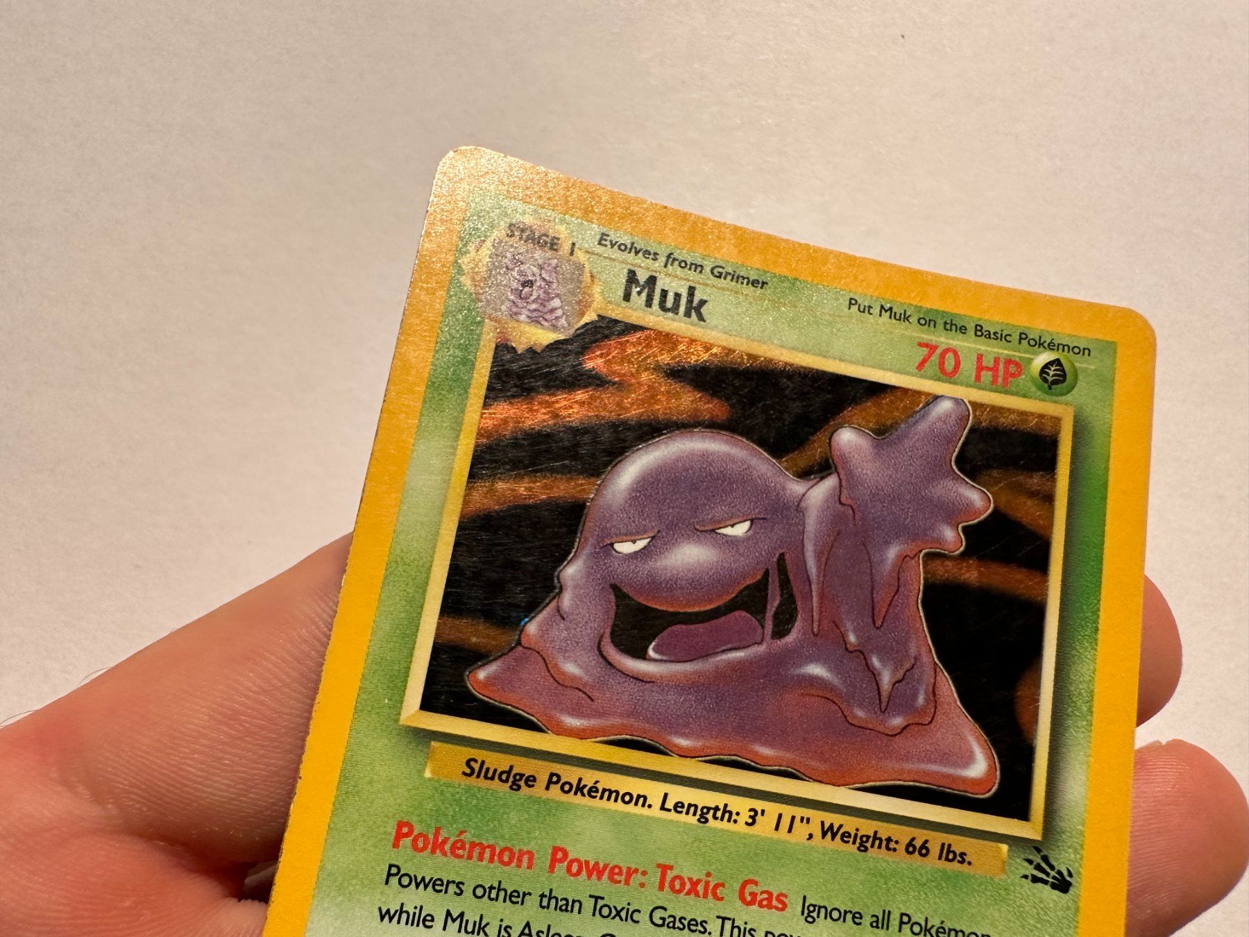 Pokémon Sammelbilder & Trading cards: Muk holo Fossil EN – Gebraucht aus Hagendorn von Pokecollectorch 2