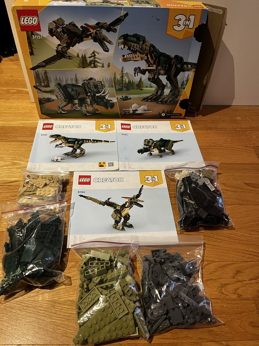 Lego Giocattoli: Lego Creator 3 in 1 Dino Set – Usato da Thun venduto da ina_8hwc 4