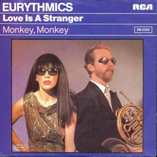 Schallplatten: Eurythmics - Love is a stranger (7") – Gebraucht aus Romanshorn von