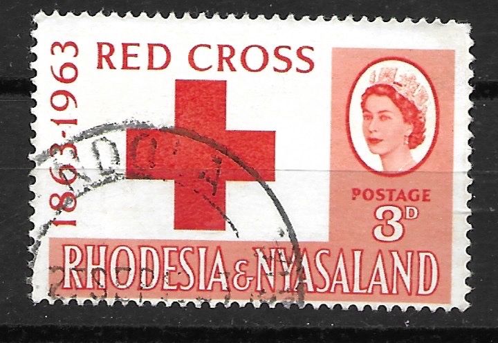 Prophila Collection Rhodesien E Nyassaland 100 Diversi Francobolli Rhodesien Nyasaland Francobolli Per I 1076247