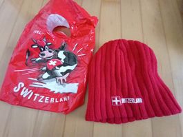 Mütze Switzerland rot