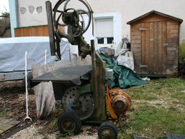 BANDSAEGE 400V 2 BAENDER fuer brennholz, etc..