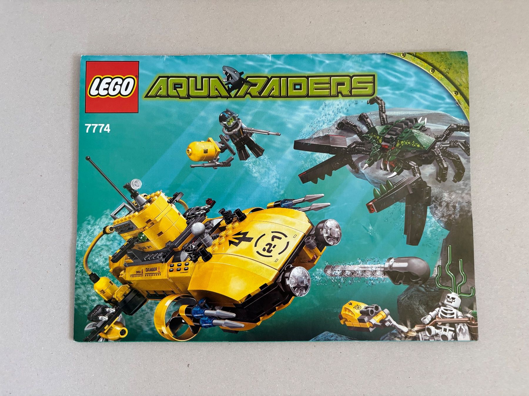 Lego Giocattoli: LEGO Aqua Raiders Crab Crusher 7774 – Usato da Wollerau venduto da per_q7wn 9