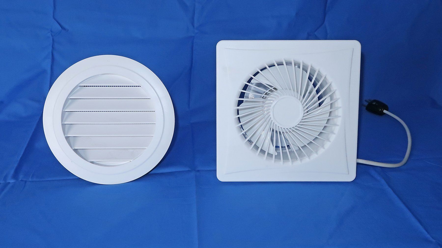 Ventilatori: Weisser Abluftventilator 15cm mit Zubehör – Nuovo (secondo la descrizione) da Uster venduto da Mruedis 5