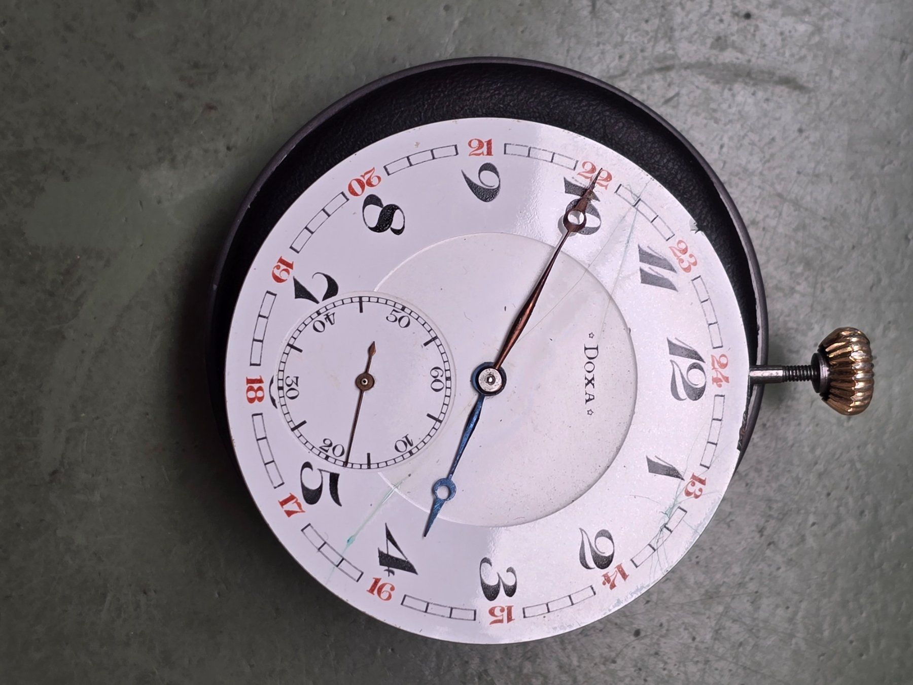 Doxa Orologi: Mouvement de montre de poche Doxa – Usato da Tramelan venduto da Nirdan 1