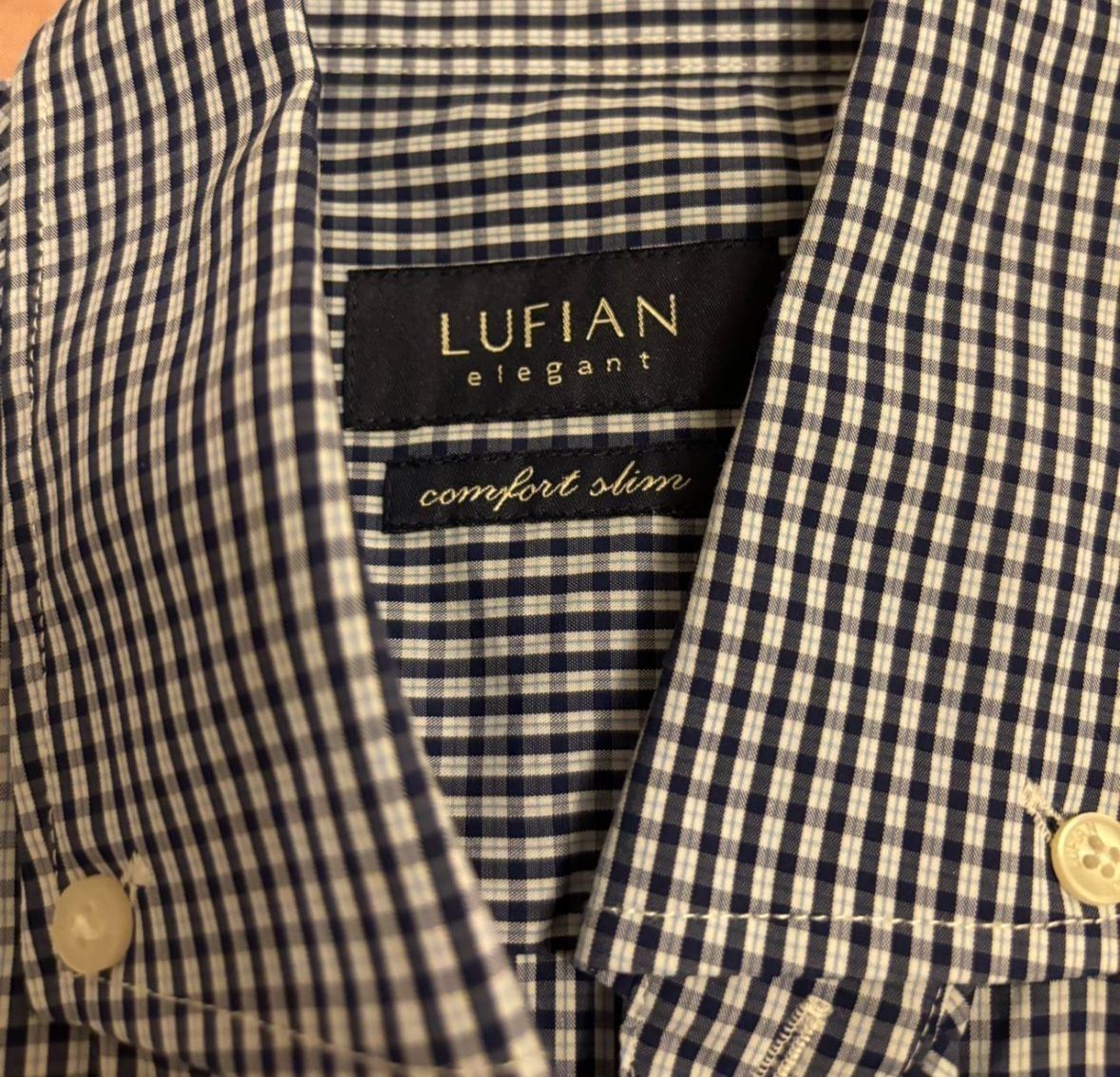 Hemden: Lufian Comfort Slim Shirt, Grösse S – Neu (gemäss Beschreibung) aus Kriens von Na_Ro 1