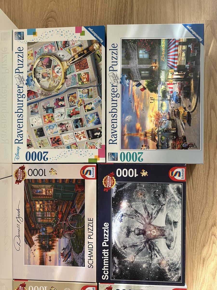 Puzzles: 8 Set Puzzle 6x 1000 2x 2000 – D'occasion à Bern par leilaleila 1