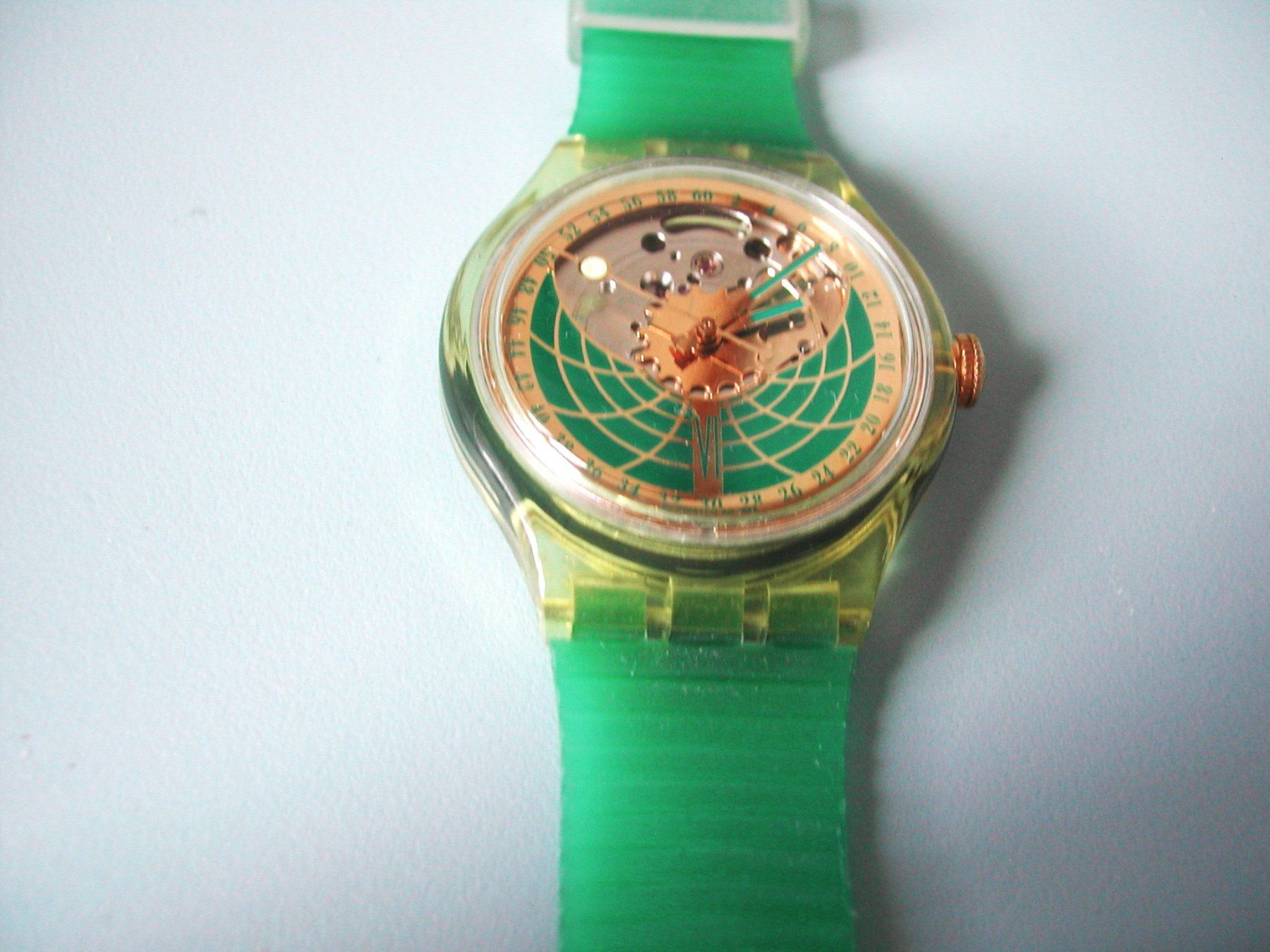 Swatch Orologi: SWATCH AUTOMATIC  EARTH  SUMMIT  "92" (SAK 102) – Nuovo e nell'imballaggio originale da Castel San Pietro venduto da Gchico