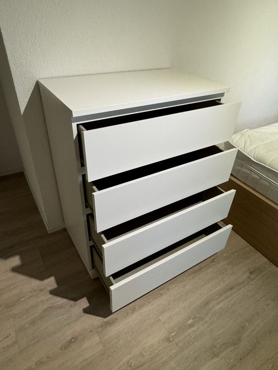 Verwunderlich Malm Kommode 4 Schubladen Ebenbild