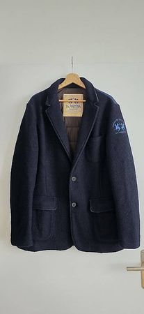  La Martina Herren Woll-Sakko / Übergangsjacke  Gr. 54