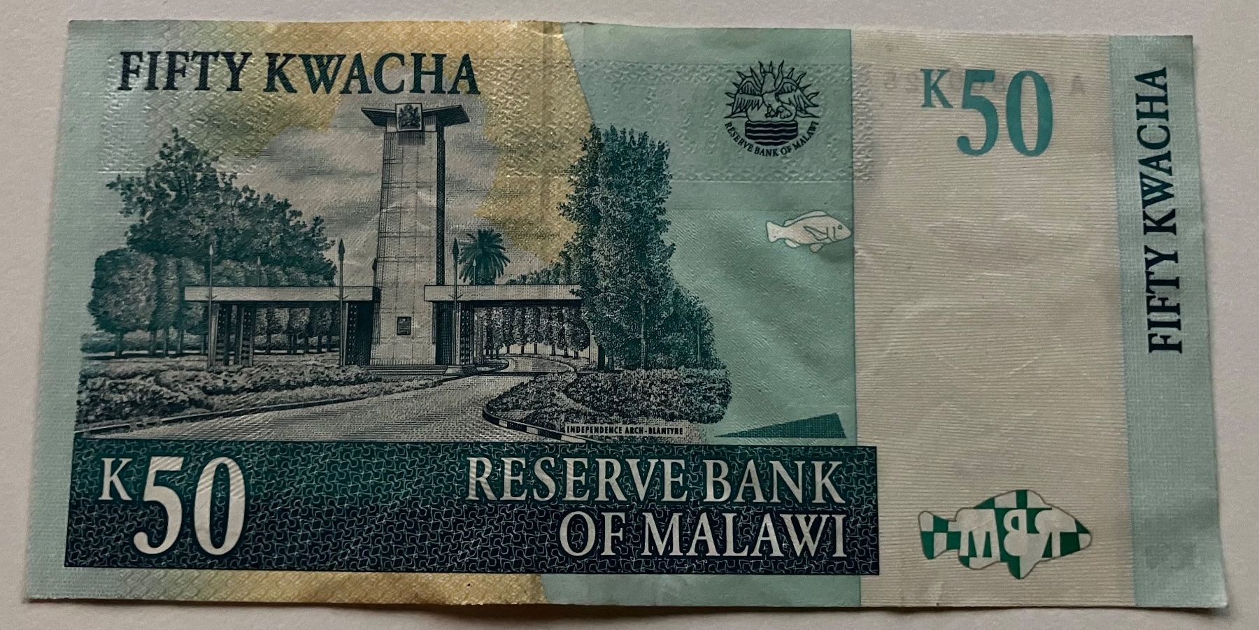 Banconote: Malawi 50 Kwacha 2003 – Usato da Algetshausen venduto da Carrhard 1
