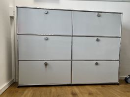 7 pieces USM Haller original gris clair lot complet