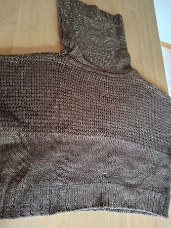 Pull col roulé manches courtes taille S marque Kays
