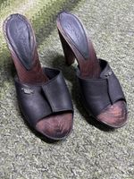 Pantoletten Vicino Hand made Y2K Leder