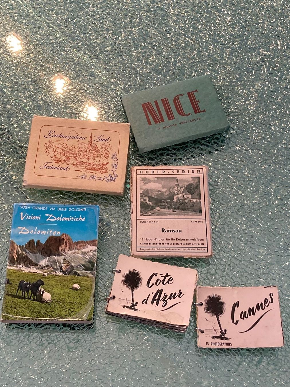 Cartoline postali: 6 historische Ansichtskartensammler/Booklets – Usato da Muttenz venduto da wyhaegli