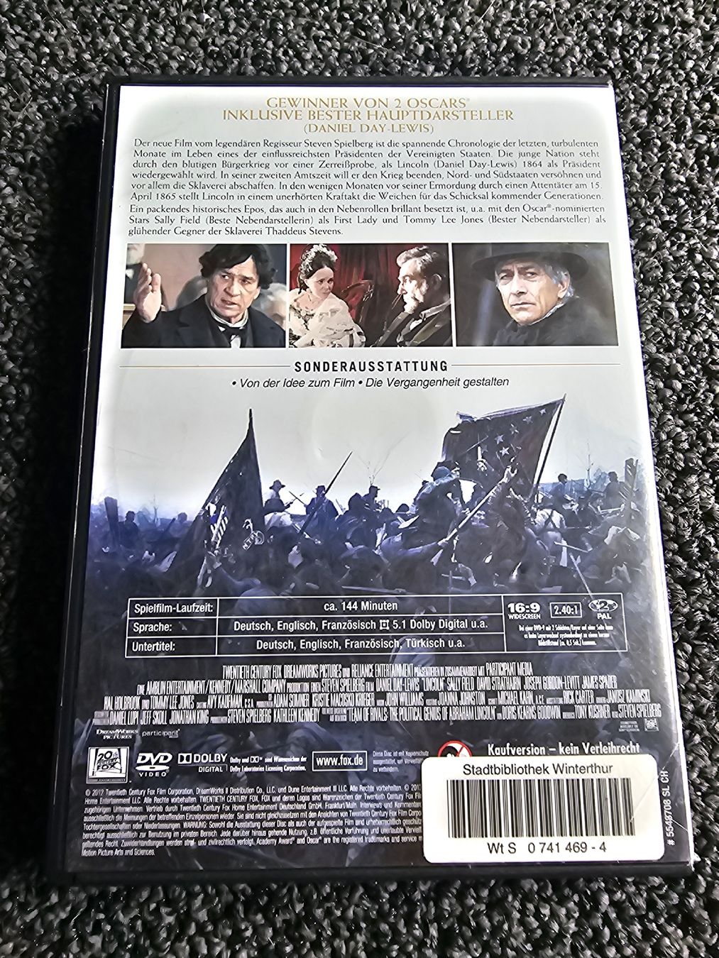 Alle DVDs: DVD Lincoln(23158) – Gebraucht aus Ruswil von jan_bxl5 1