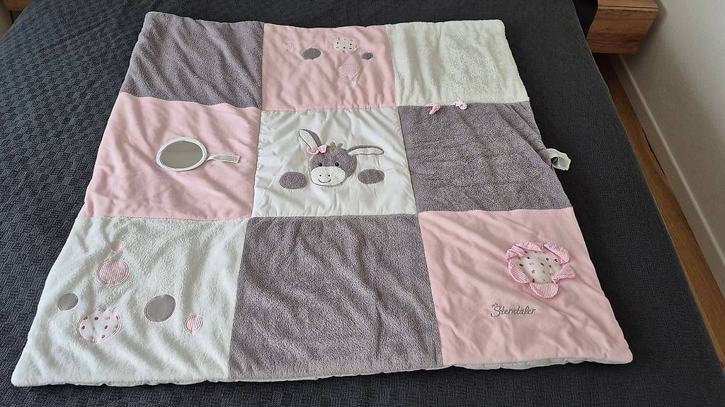 Tapis de jeu: pinke STERNTALER Spieldecke Esel Emmi / tapis d'éveil – D'occasion à Baden par swissness85