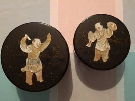 Antike chinesische Schmuckdosen  2 Stück, Top Zustand!