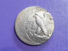 Medaille oder Münze 1920, USA, 13g